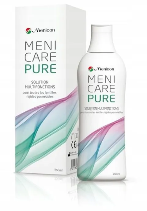 Płyn do soczewek MeniCare Pure 250ml +