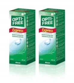 Płyn do soczewek OPTI-FREE Express 2 x 355 ml Alcon dezynfekuje oczyszcza