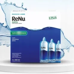 Płyn Do Soczewek RENU MULTIPLUS 3 x 360 ml