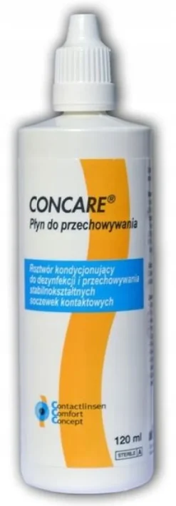 Płyn do soczewek twardych CONCARE 2 x 120 ml