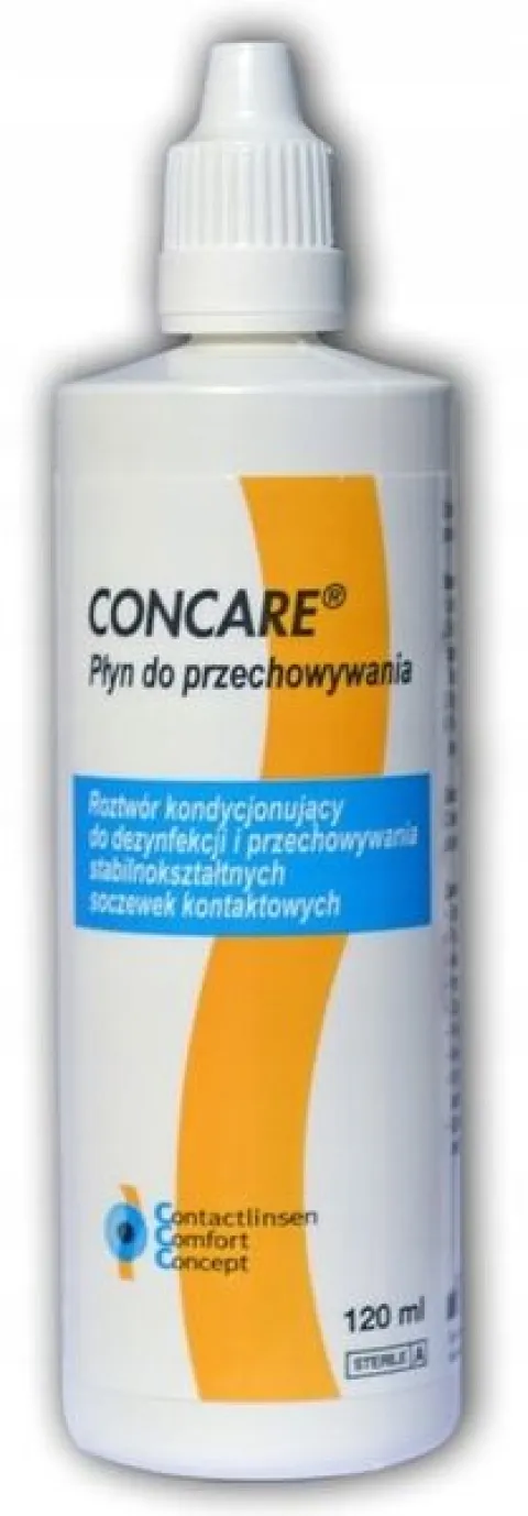 Płyn do soczewek twardych CONCARE 2 x 120 ml