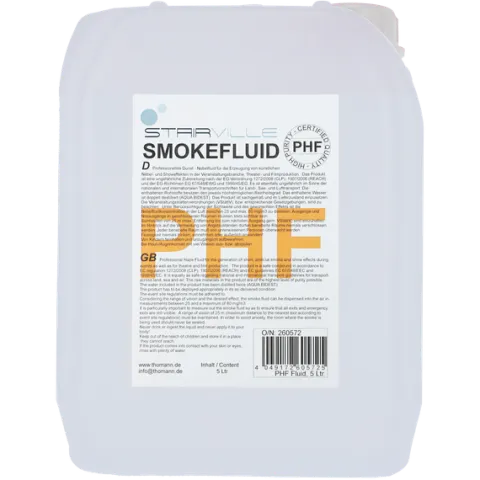 Płyn do wytwornic dymu rzadki dym Rush Hazer Stairville PHF Pro Fluid 5L