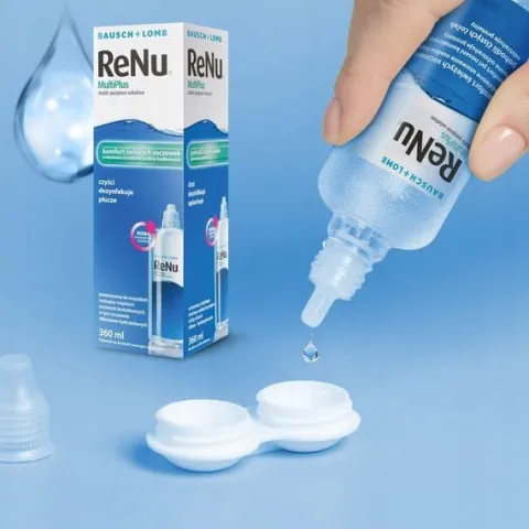 Płyny do soczewek Bausch + Lomb ReNu MultiPlus 3x360 ml + 3 pojemniki
