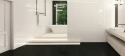 PŁYTKI PODŁOGOWE ŁAZIENKOWE TORONTO SUPER WHITE 60X120 cm GRES BIAŁY POŁYSK