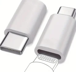 QIKtech Adapter Lightning żeński na USB C męski do ładowania i transmisji