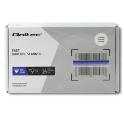 Qoltec Czytnik kodów 1D i 2D | USB
