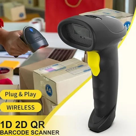 Qoltec Skaner czytnik kodów kreskowych i QR | 1D 2D | USB | Bluetooth