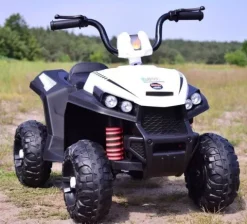 QUAD NA AKUMULATOR, DWA SILNIKI, DWA AKUMULATORY, MIĘKKIE KOŁA/S601