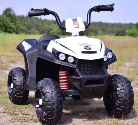 QUAD NA AKUMULATOR, DWA SILNIKI, DWA AKUMULATORY, MIĘKKIE KOŁA/S601