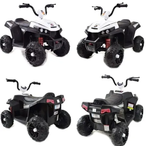 QUAD NA AKUMULATOR, DWA SILNIKI, DWA AKUMULATORY, MIĘKKIE KOŁA/S601