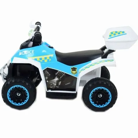 QUAD NA AKUMULATOR POLICJA Z KUFERKIEM - SUPER JAKOŚĆ/GTS-1188A
