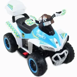 QUAD NA AKUMULATOR POLICJA Z KUFERKIEM - SUPER JAKOŚĆ/GTS-1188A