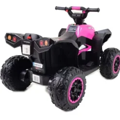 QUAD NA AKUMULATOR Z PILOTEM XC SPORT, MIĘKKIE KOŁA ,HIT/HL578