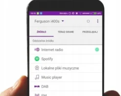 Radio Internetowe WiFi Ferguson Spotify Cyfrowe DAB FM Odtwarzacz CD Audio