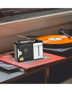 RADIO KUCHENNE 230V PRZENOŚNE BUDOWLANE NA BATERIE R20 FM AM SW