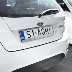 Ramka Tablicy Rejestracyjnej Szczotkowane Aluminium Ramki Pod Tablice