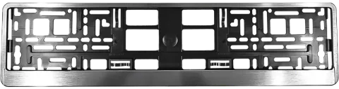 Ramka Tablicy Rejestracyjnej Szczotkowane Aluminium Ramki Pod Tablice