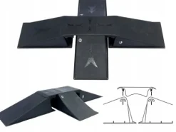 RAMPA skakania stunt hulajnoga skate kicker skocznia MEGA DUŻA 6el