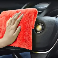 Ręcznik do Auta Osuszania Lakieru Puszysty z Mikrofibry 90x60 cm Samochodu