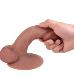 Realistyczne dildo z szeroką przyssawką