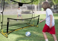 Rebounder bramka piłkarska 2w1 treningowa