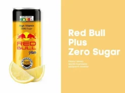 Red Bull plus Zero cukru napój energetyczny tajski 250ml