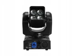 Reflektor sceniczny Dj STROBOSKOP ruchoma głowa LED 4x 9W RGBW DMX Eurolite