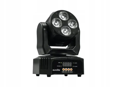 Reflektor sceniczny oświetlenie Dj ruchoma głowa 45W LED UV RGBAW DMX