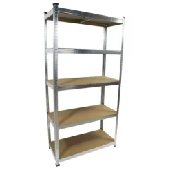 Regał magazynowy metalowy 150×75×30 cm – 5 półek, nośność 875 kg RM-035-1