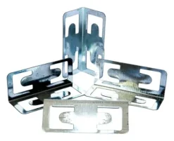 Regał magazynowy metalowy 2w1, 5 półek 150x75x30 cm