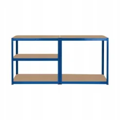 Regał metalowy magazynowy 5 półek 180x90x40 niebieski do 750 kg