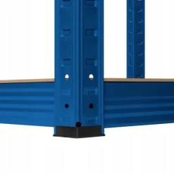 Regał metalowy magazynowy 5 półek 180x90x40 niebieski do 750 kg