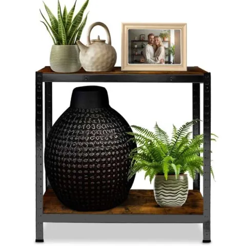 Regał metalowy magazynowy 180 x 90 x 40 cm Humberg HR-852 czarny