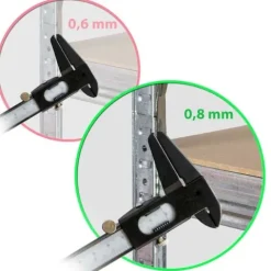 Regał metalowy magazynowy 150 x 75 x 30 cm Humberg 4840