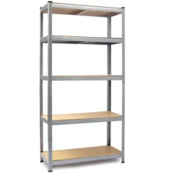 Regał metalowy magazynowy 180 x 90 x 30 cm Humberg 4843