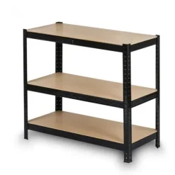 Regał metalowy magazynowy 180 x 90 x 40 cm Humberg HR-813 czarny