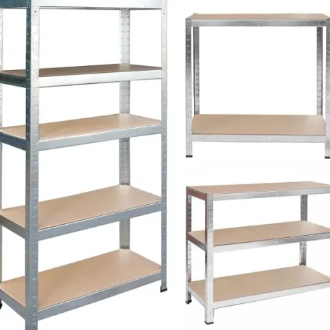 Regał metalowy magazynowy 150 x 75 x 30 cm Humberg HR-810