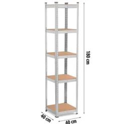 Regał metalowy magazynowy 180 x 40 x 40 Humberg 4819