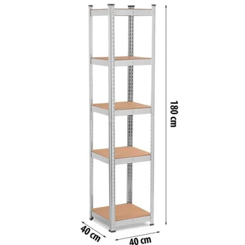 Regał metalowy magazynowy 180 x 40 x 40 Humberg 4819