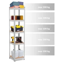 Regał metalowy magazynowy 180 x 40 x 40 Humberg 4819