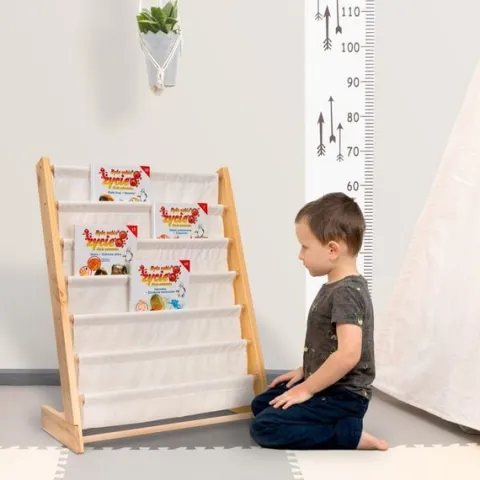 Regał na książki dla dzieci stojak półka 79cm