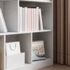 REGAŁ OTWARTY STOJĄCY NOWOCZESNY LOFT BIAŁY PÓŁKA SZAFKA KOMODA 8 PÓŁEK