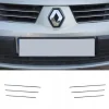 Renault SCENIC II - LISTWY chromowane GRILL CHROM