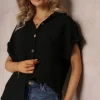 Renee Czarna Koszula damska
