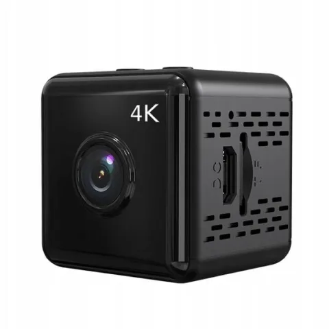 Renew Force Kamera szpiegowska DC-111, Mini kamera panoramiczna WiFi 4K