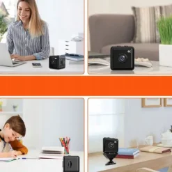 Renew Force Kamera szpiegowska DC-111, Mini kamera panoramiczna WiFi 4K