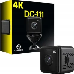 Renew Force Kamera szpiegowska DC-111, Mini kamera panoramiczna WiFi 4K