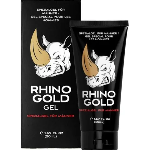 RHINO GOLD GEL ŻEL POWIĘKSZAJACY PENISA MOCNA EREKCJA POTENCJA ORYGINAL 50