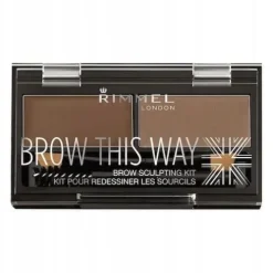 Rimmel Paletka do brwi Brow This Way Medium Brown