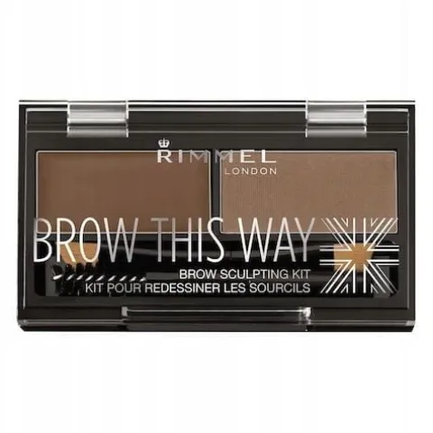 Rimmel Paletka do brwi Brow This Way Medium Brown
